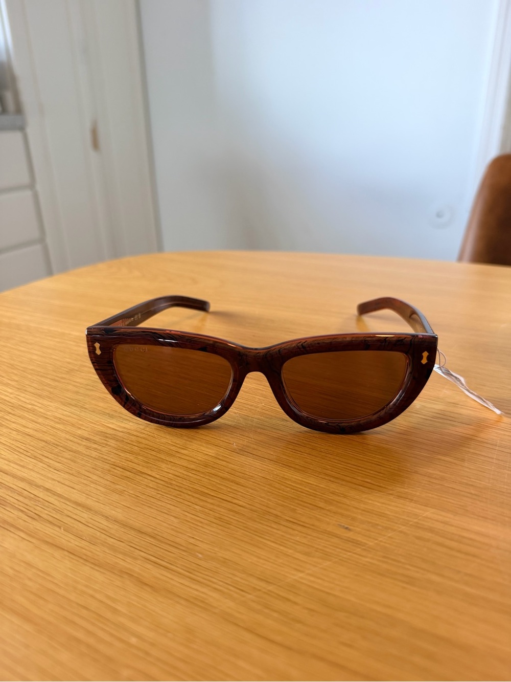 Gucci GG1521S Cat-Eye Sunglasses NWT $490 - Picture 5 of 11